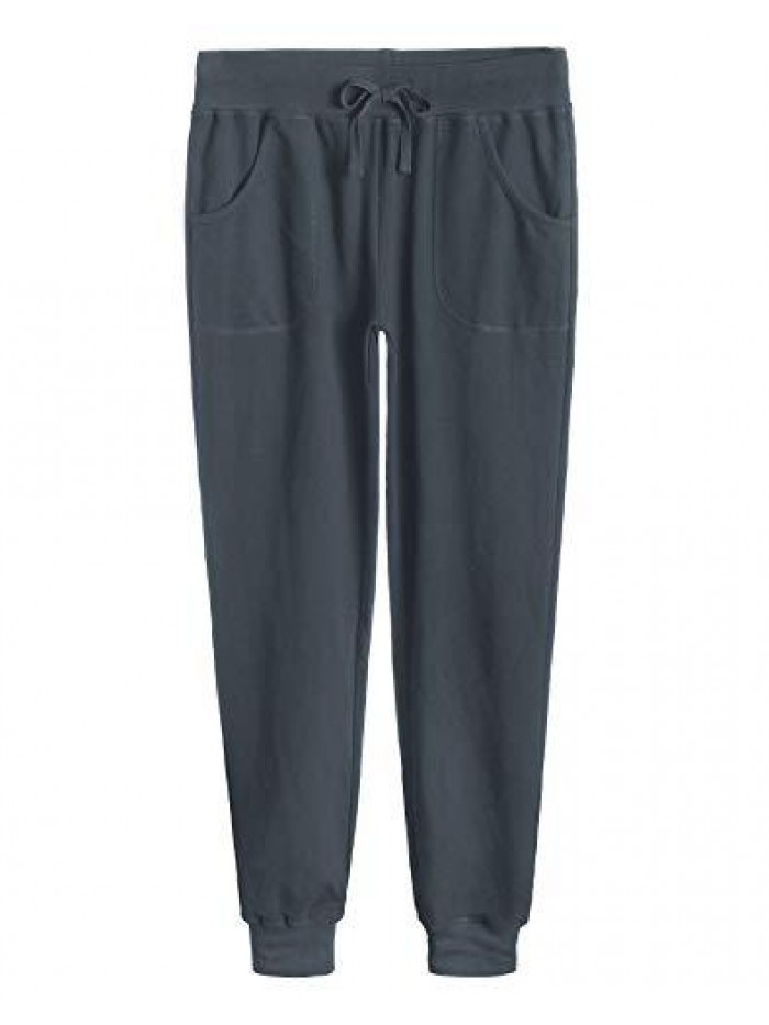 Women's Cotton Jersey Pocket Joggers 