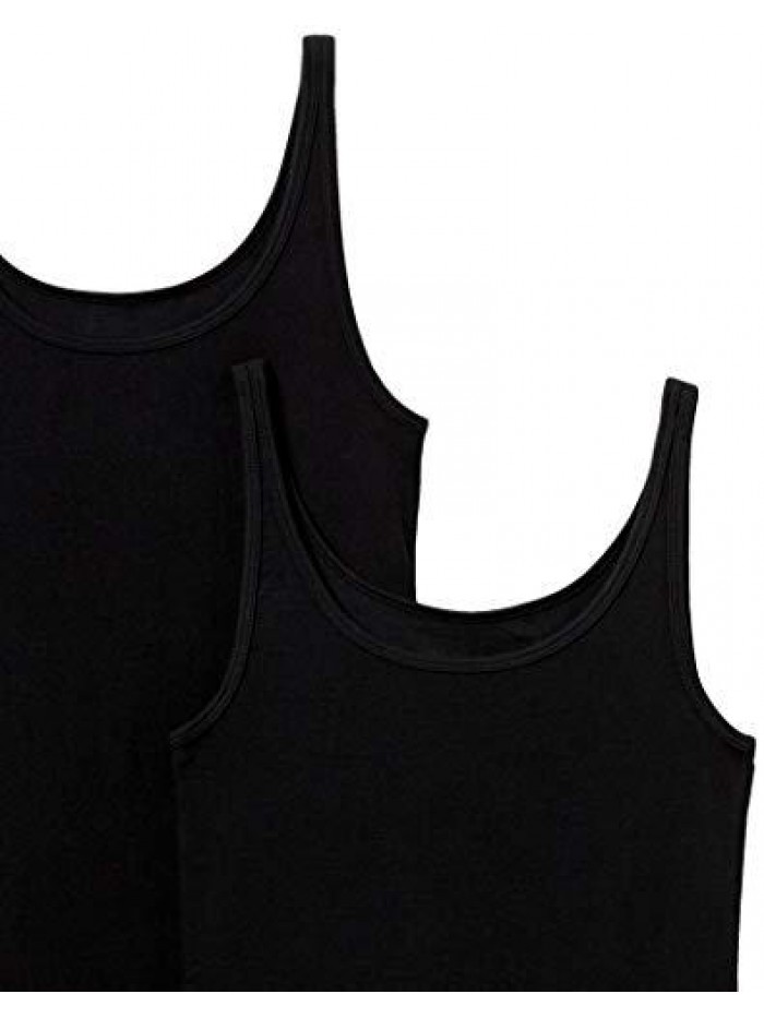 Women's 2-Pack Slim-fit Thin Strap Tank  