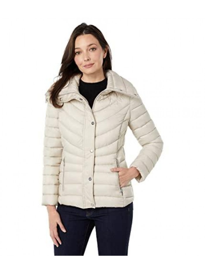 RALPH LAUREN womens Recycled Packable Puffer 