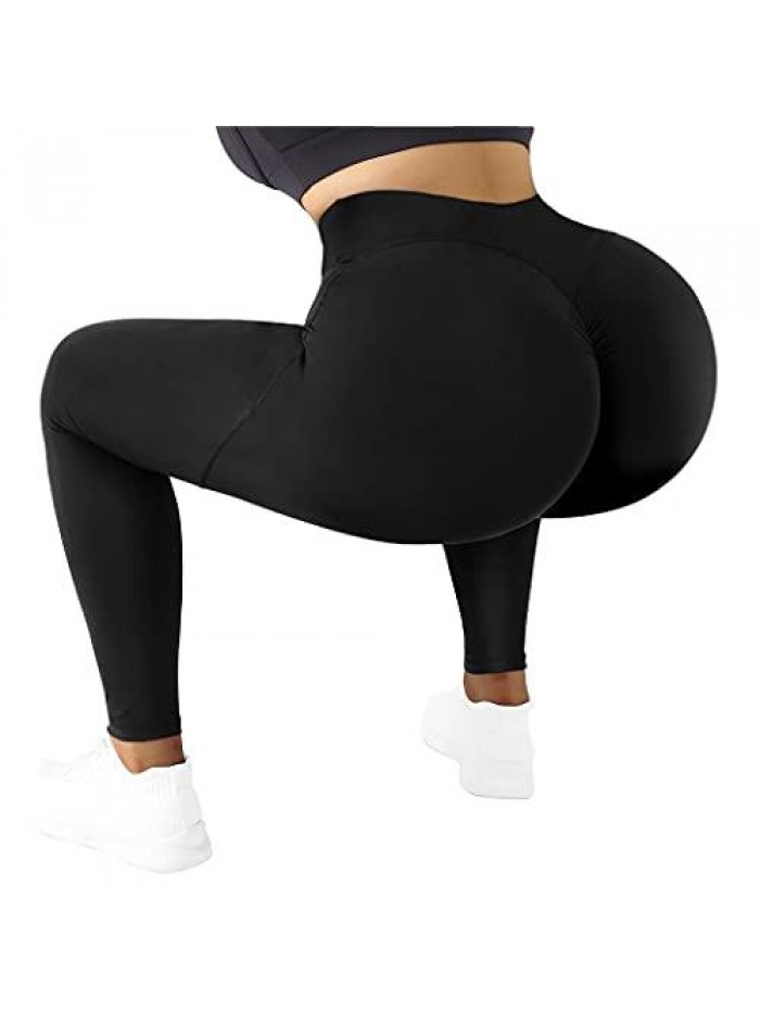 Women Reflective High Waisted Running Leggings with Pockets Yoga Pants 