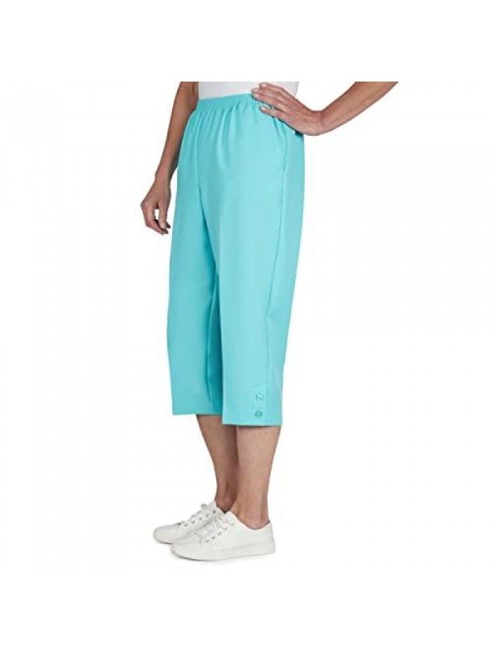 Dunner Women's Standard Textured Capri 