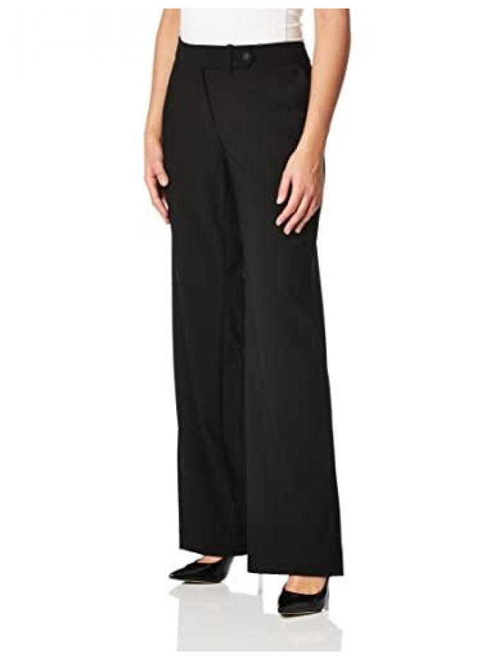 Klein Women's Classic Fit Straight Leg Suit Pant 