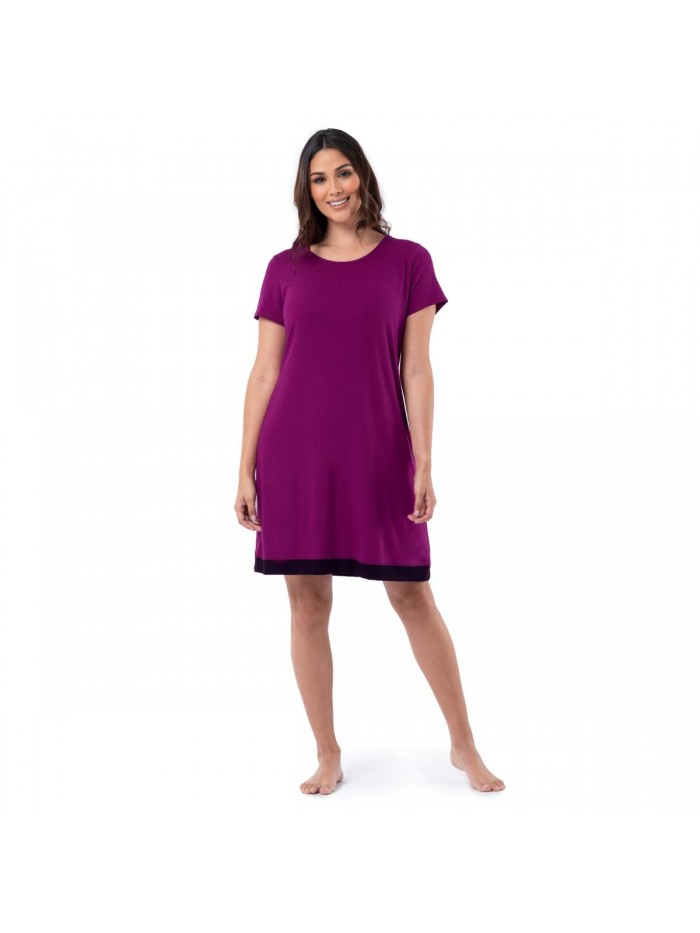 of the Loom Women's Super Soft and Breathable Sleep Shirt 