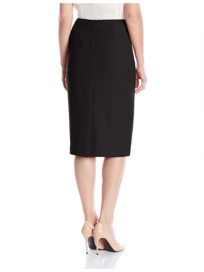 Women's Stretch Crepe Skimmer Skirt 