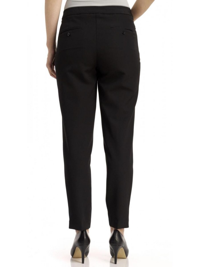 Rachel Women's Pull-on Ankle Pants with Band  