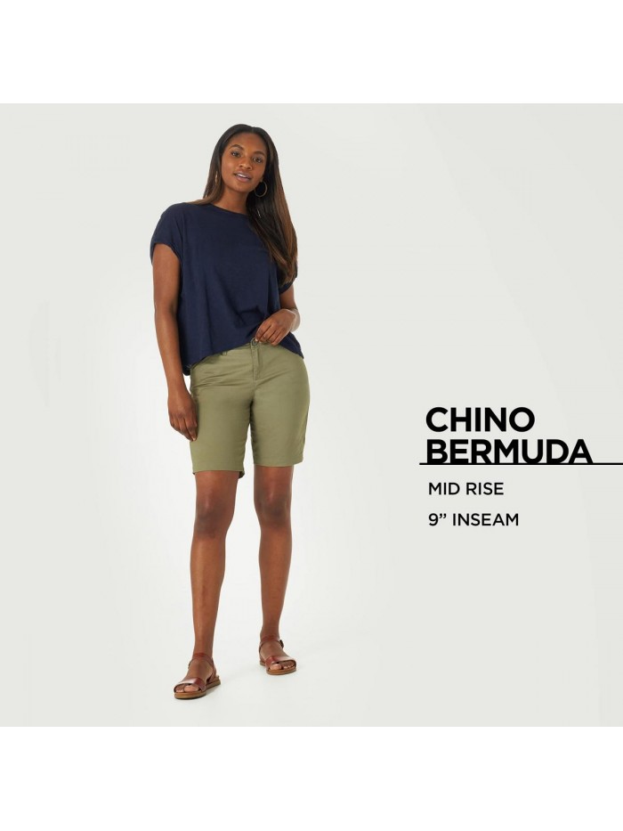 Women's Regular Fit Chino Bermuda Short 