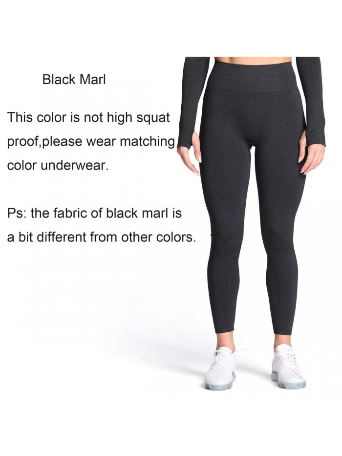 Women's High Waist Workout Gym Vital Seamless Leggings Yoga Pants 