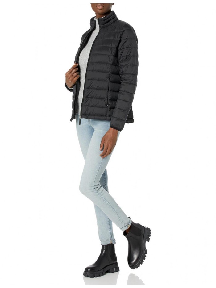 Women's Plus Size Packable Puffer Jacket  