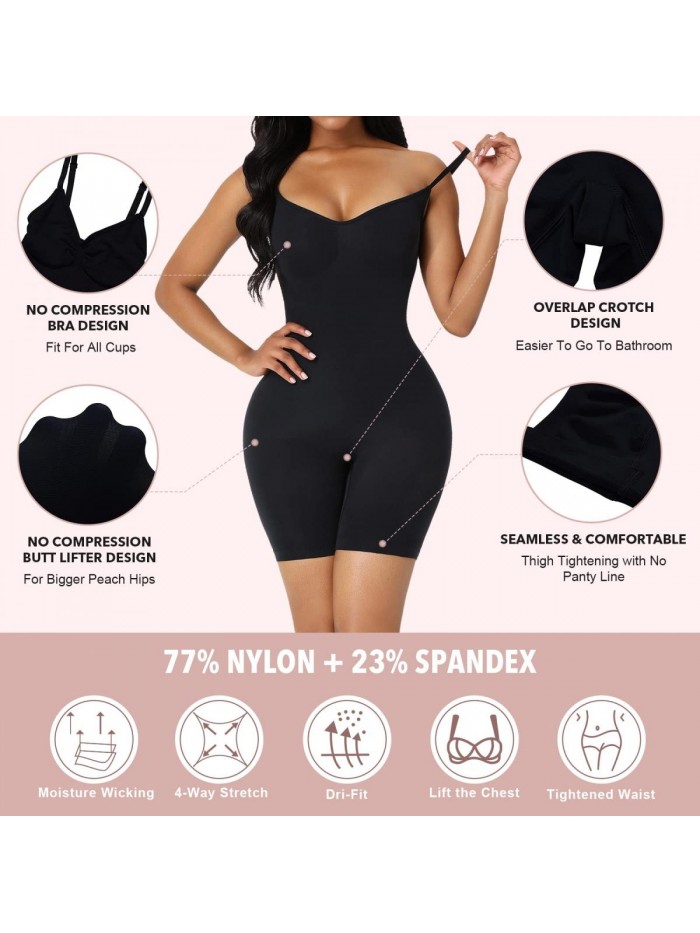 Butt Lifter Bodysuit Body Shaper Tummy Control Shapewear Thigh Slimmer 