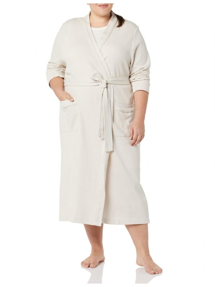 Women's Lightweight Waffle Full-Length Robe  