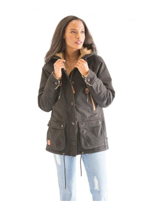 Ranch Women's All-Weather Anorak Sherpa-Lined Jack...