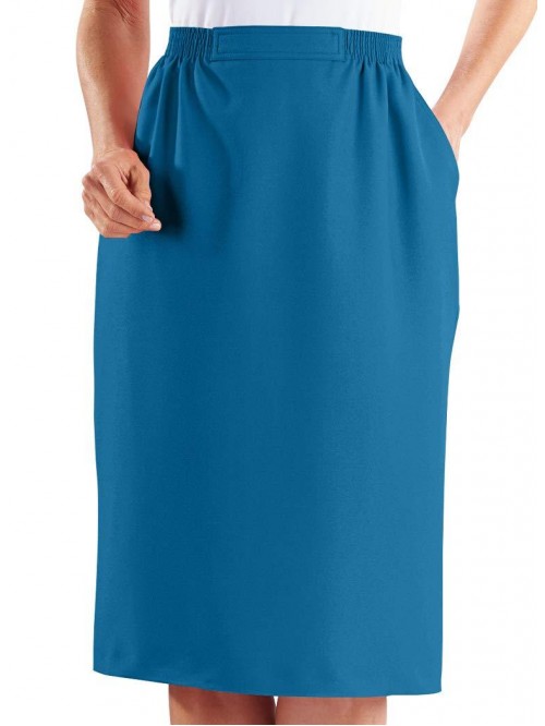 Dunner Skirt – Midi Length Flat Front Women’s ...