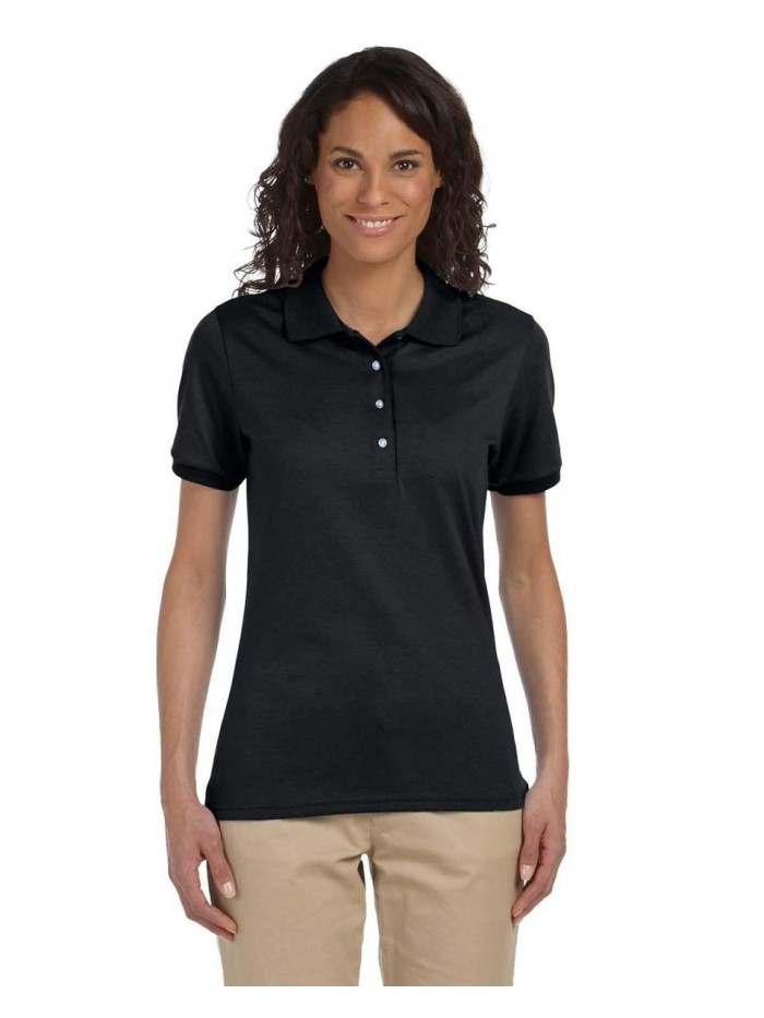 Ladies' 5.6 oz., 50/50 Jersey Polo with SpotShield 437W 