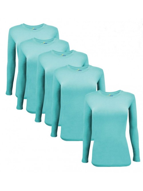 Uniforms Women's Long Sleeve Under Scrub Stretch T...