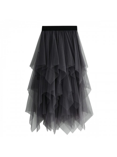 Tulle Skirt Tiered Layered Mesh Ballet Prom Party ...