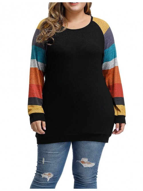 Women's Plus Size Tunic Tops Lightweight Knit Long...