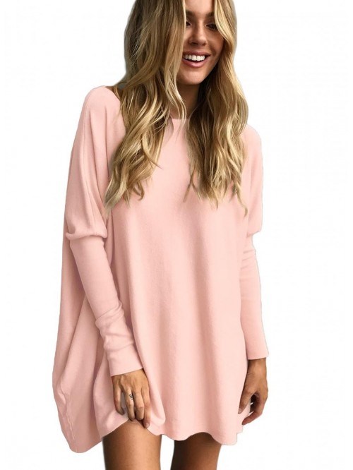 Women's Tunic Tops for Leggings Plain Oversized Sh...