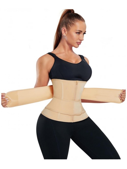 Women Waist Trainer Corset Cincher Belt Tummy Cont...