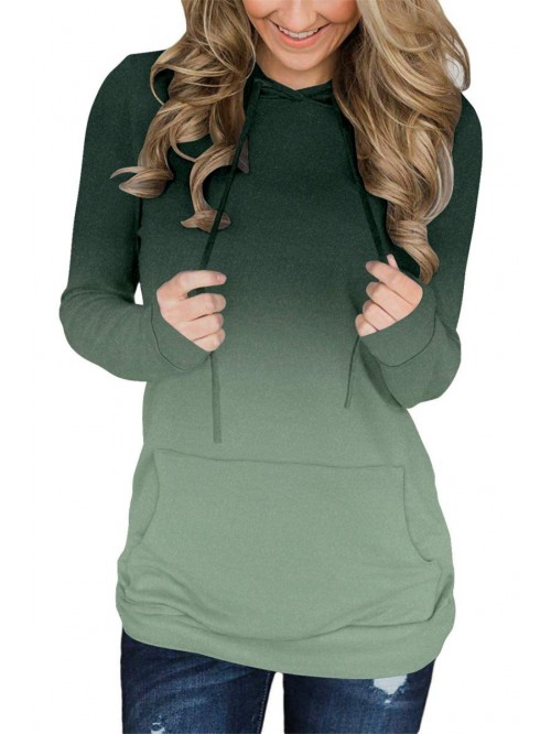 Womens Hoodie Sweatshirts Casual Tunic Tops Long S...