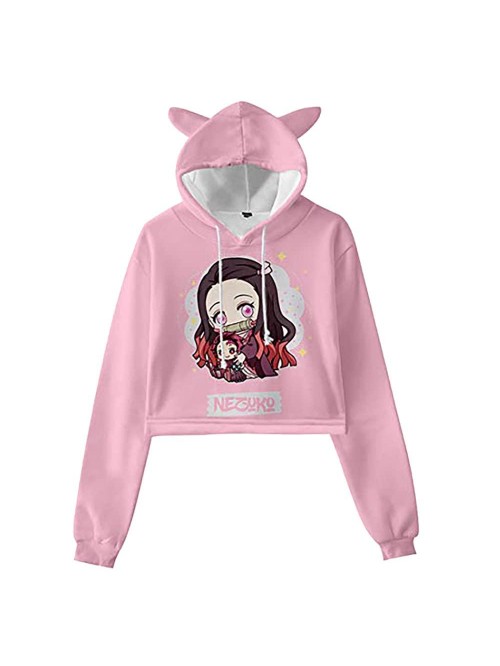 Girls Anime Demon Slayer Kimetsu no Yaiba Cute Cat...