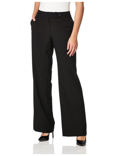 Klein Women's Classic Fit Straight Leg Suit Pant 