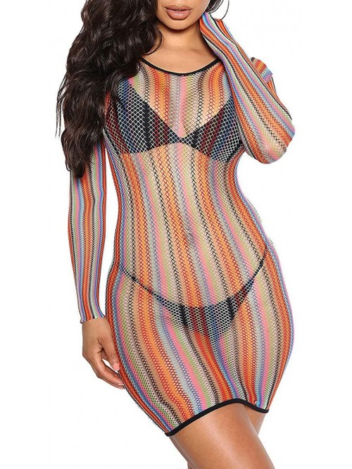 Swimsuit Cover Ups for Women Sexy Casual See Throu...