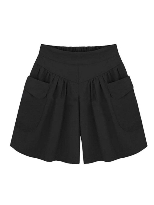 for Women, Womens Summer High Elastic Waist Casual...