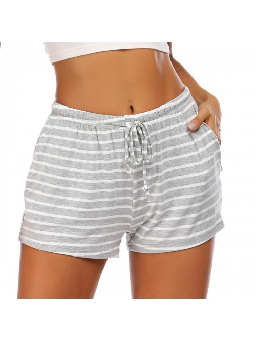 Women Pajama Shorts Comfy Lounge Bottom with Pocke...