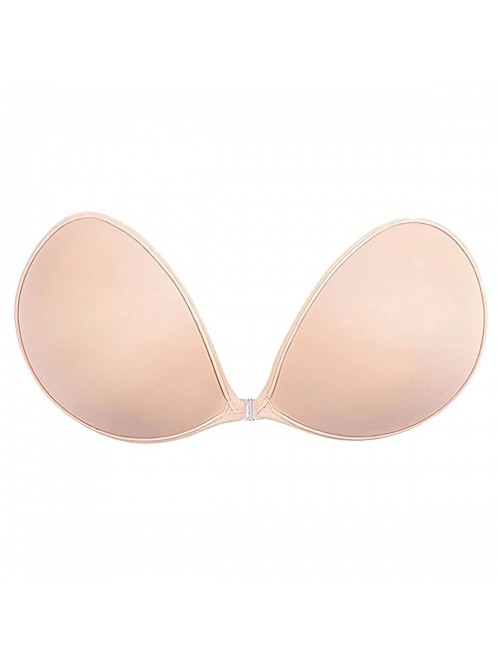 Push up Strapless Self Adhesive Plunge Bra Invisib...