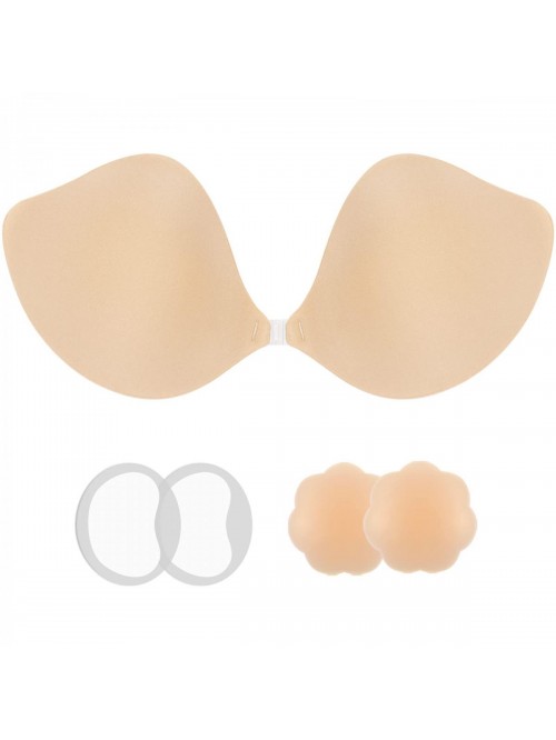 Adhesive Bra Strapless Sticky Invisible Push up Wi...