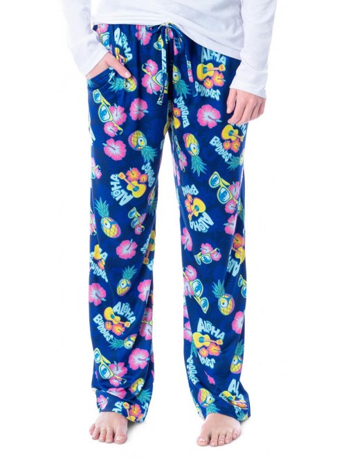 Me Womens' Minions Aloha Buddies Sleep Pajama Pant...