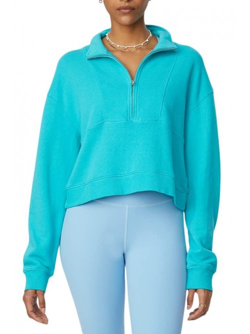 x Sincerely Jules The Holly Half Zip Sweatshirt 