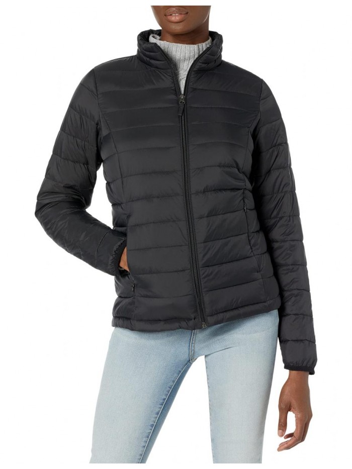 Women's Plus Size Packable Puffer Jacket  