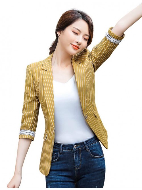 Womens Casual Jacket Casual Work Blazer Office Jac...