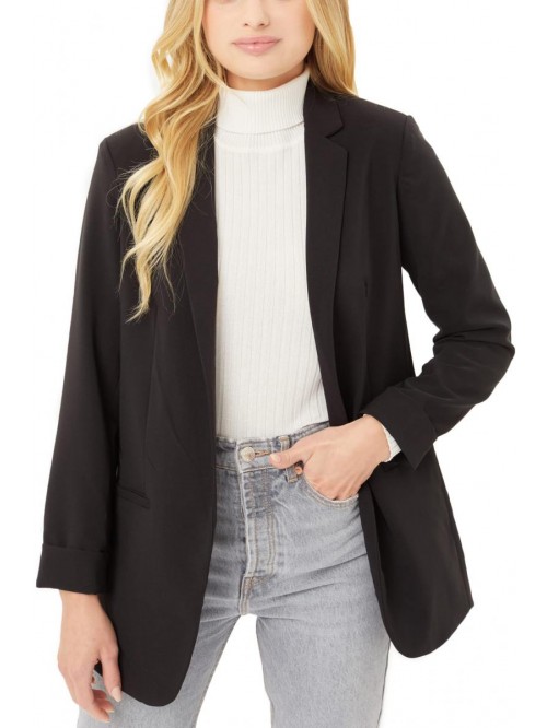 BOOMY Women's Casual Blazer - Open Front Work Offi...