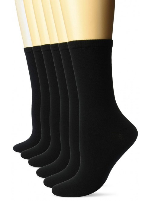 Women's Casual Crew Socks, Pack of 6  