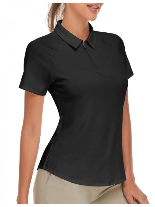 Women's Short Sleeve Golf Shirt Moisture Wicking A...