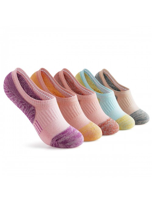 Womens No Show Socks Athletic Ankle Socks Cushione...