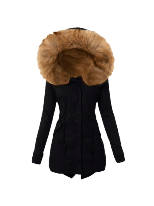 Women Coat Lining Coat Womens Winter Long Jacket H...